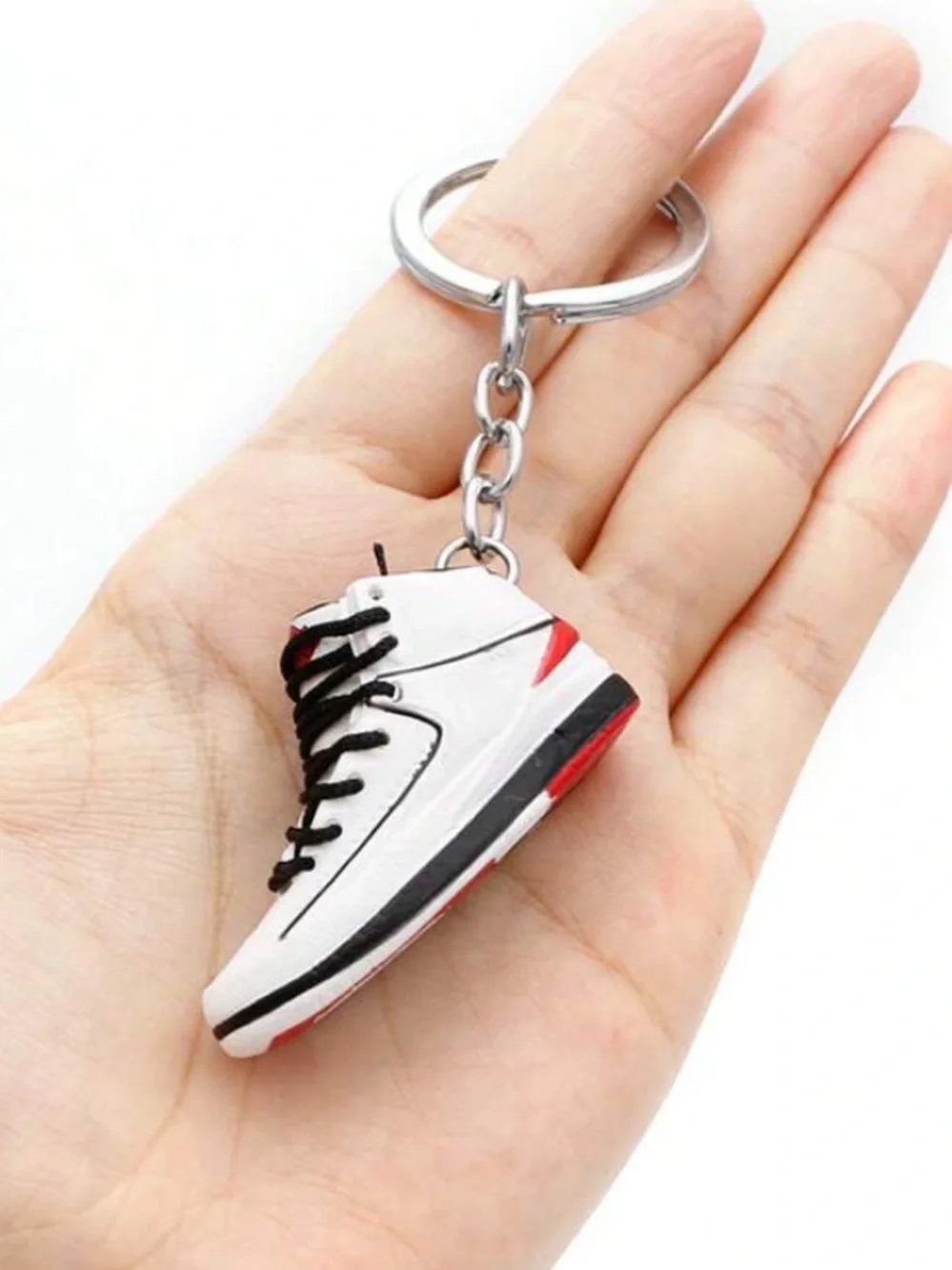Mini Air Jordan 2 Chicago Keychain